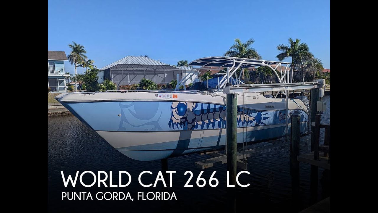 Used 2001 World Cat 266 LC for sale in Punta Gorda, Florida