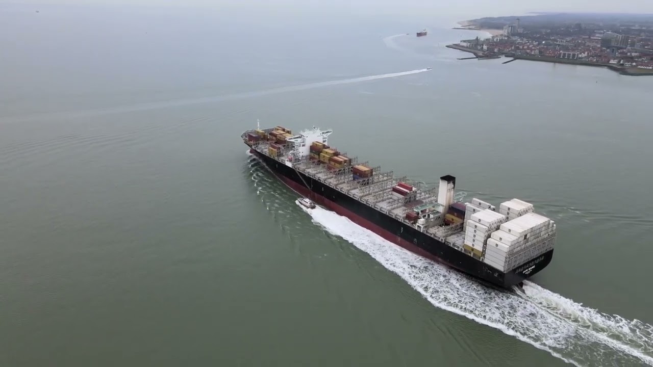 The Cape Sounio on the Western Scheldt near Vlissingen