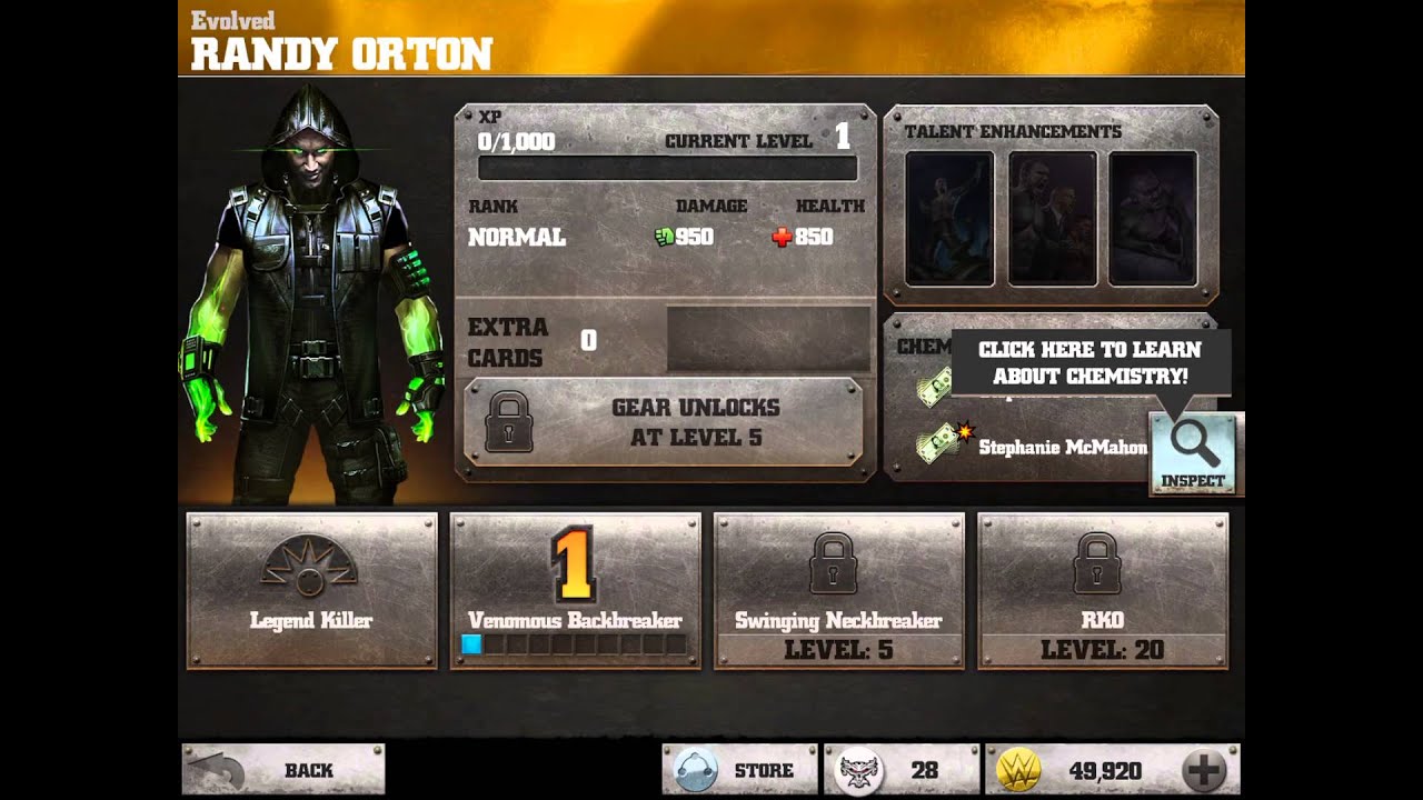 WWE Immortals Update 1.4 (June 3, 2015)