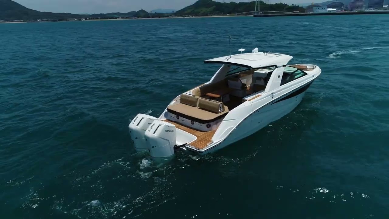 マーキュリーV12 600馬力船外機　SeaRay SLX400OB