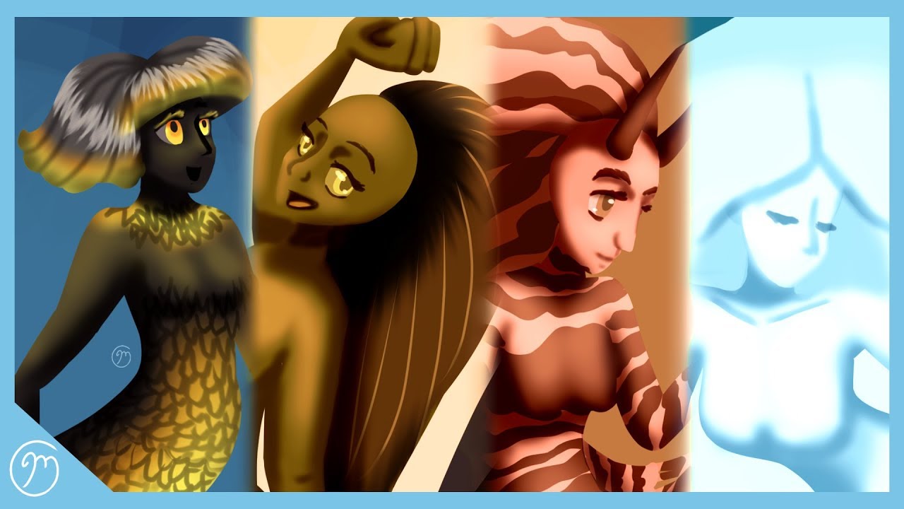 [SPEEDPAINT] MerMay 2018 - Days 9 to 12 🐟