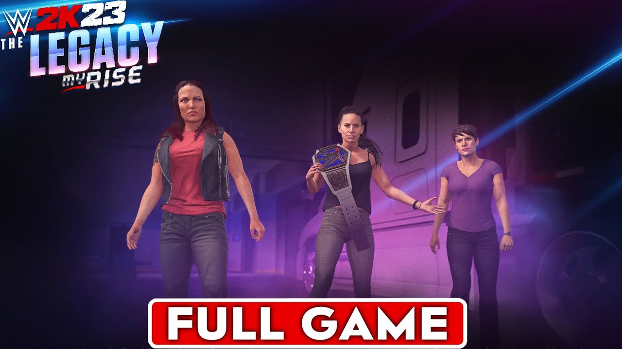 WWE 2K23 - My Rise :The Legacy Gameplay Walkthrough - No Commentary