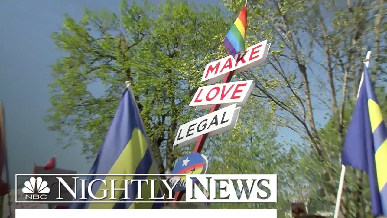 Same-Sex Marriage Set For Supreme Court Ruling | NBC Nightly News