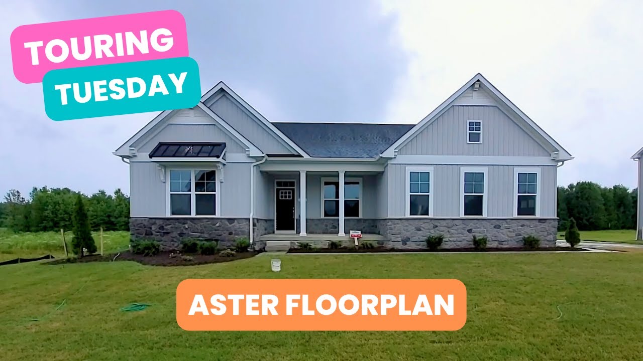 Tour the Aster Floor Plan at Hampton Hills, Delaware's Newest New Construction Community! #viral