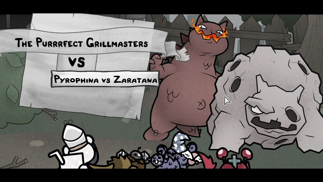 Mewgenics! 'Pyrophina and Zaratana Fight'