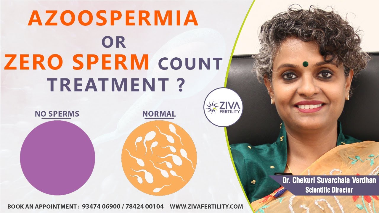 Azoospermia or Zero sperm count treatment || Dr. Chekuri Suvarchala