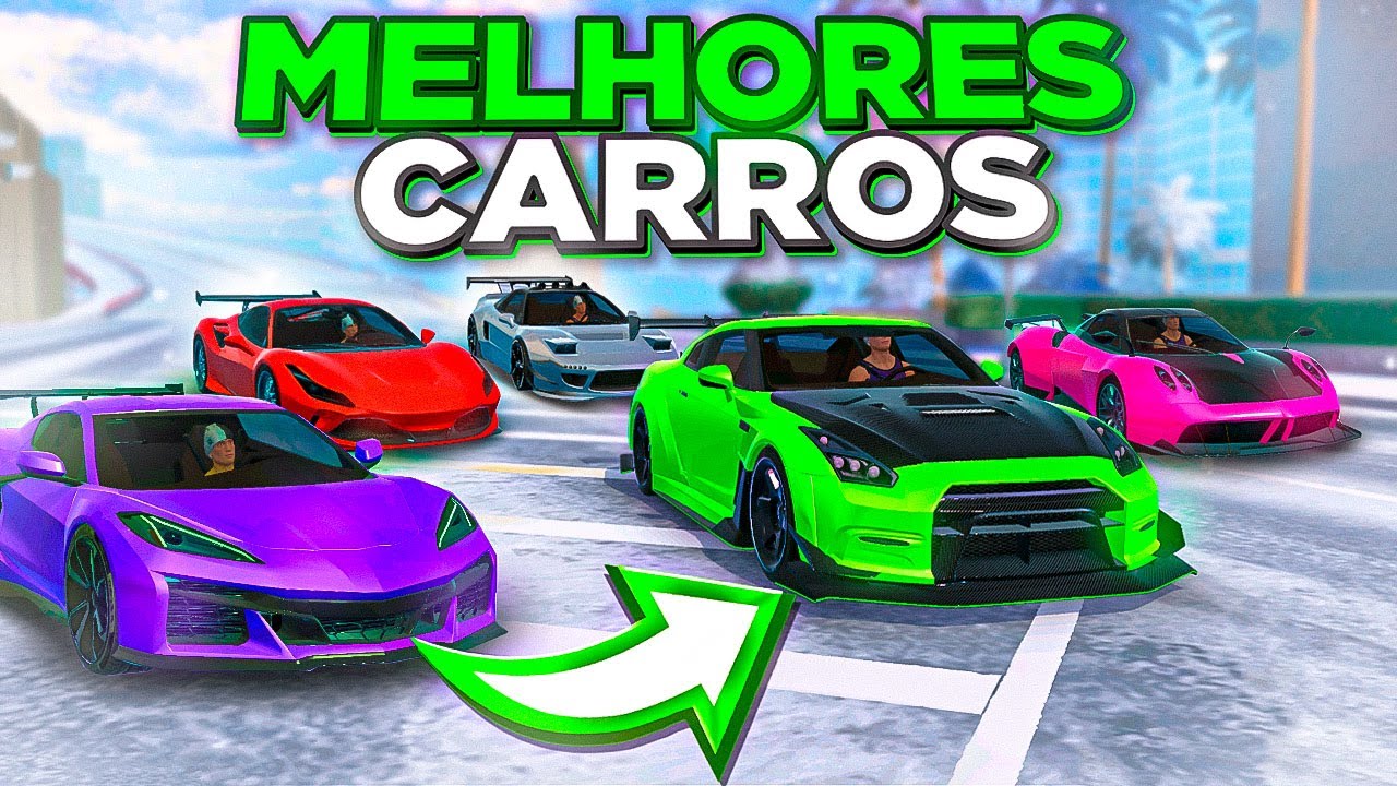 DEI FUGA COM OS MELHORES CARROS DO FLEX CITY