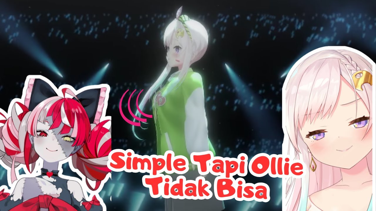 Yopi lompat tuing tuing pakai 3D modelnya, gerakan yang bikin Ollie iri [Hololive ID Clip]