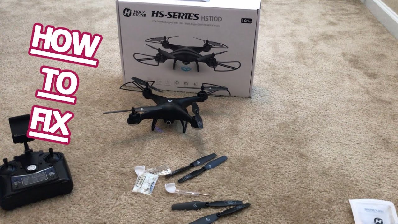 How To Fix A Drone| Propeller Change