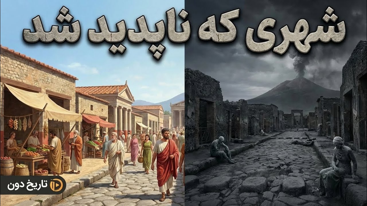 پمپی؛ شهری که زمان در آن متوقف شد