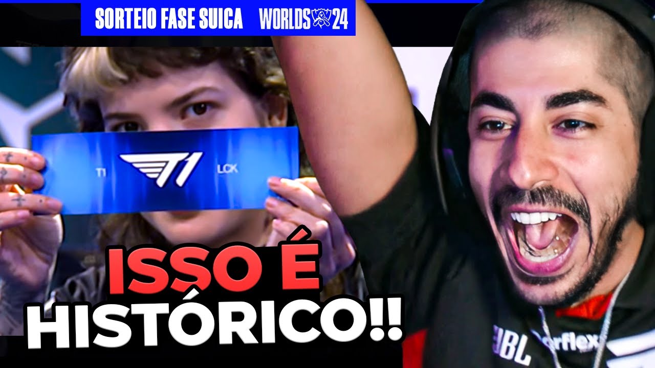SORTEIO WORLDS: A PAIN VAI ENFRENTAR A T1 DO FAKER!
