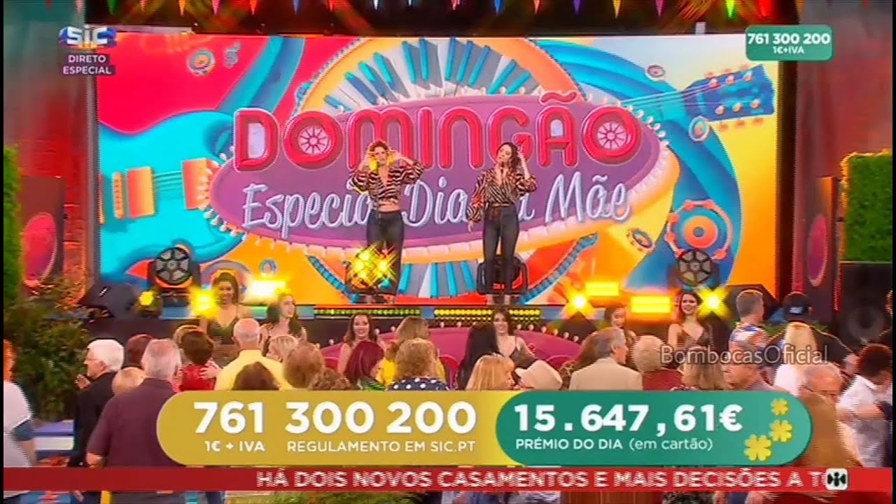 Bombocas | Domingão Especial Dia da Mãe (SIC) 