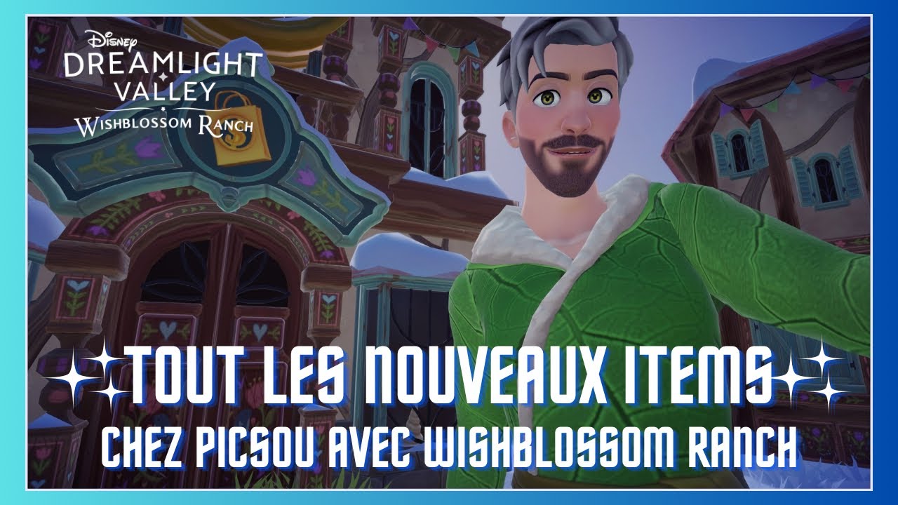 TOUT LES (NOMBREUX) ITEMS CHEZ PICSOU DE WISHBLOSSOM RANCH ✨🏰❄️