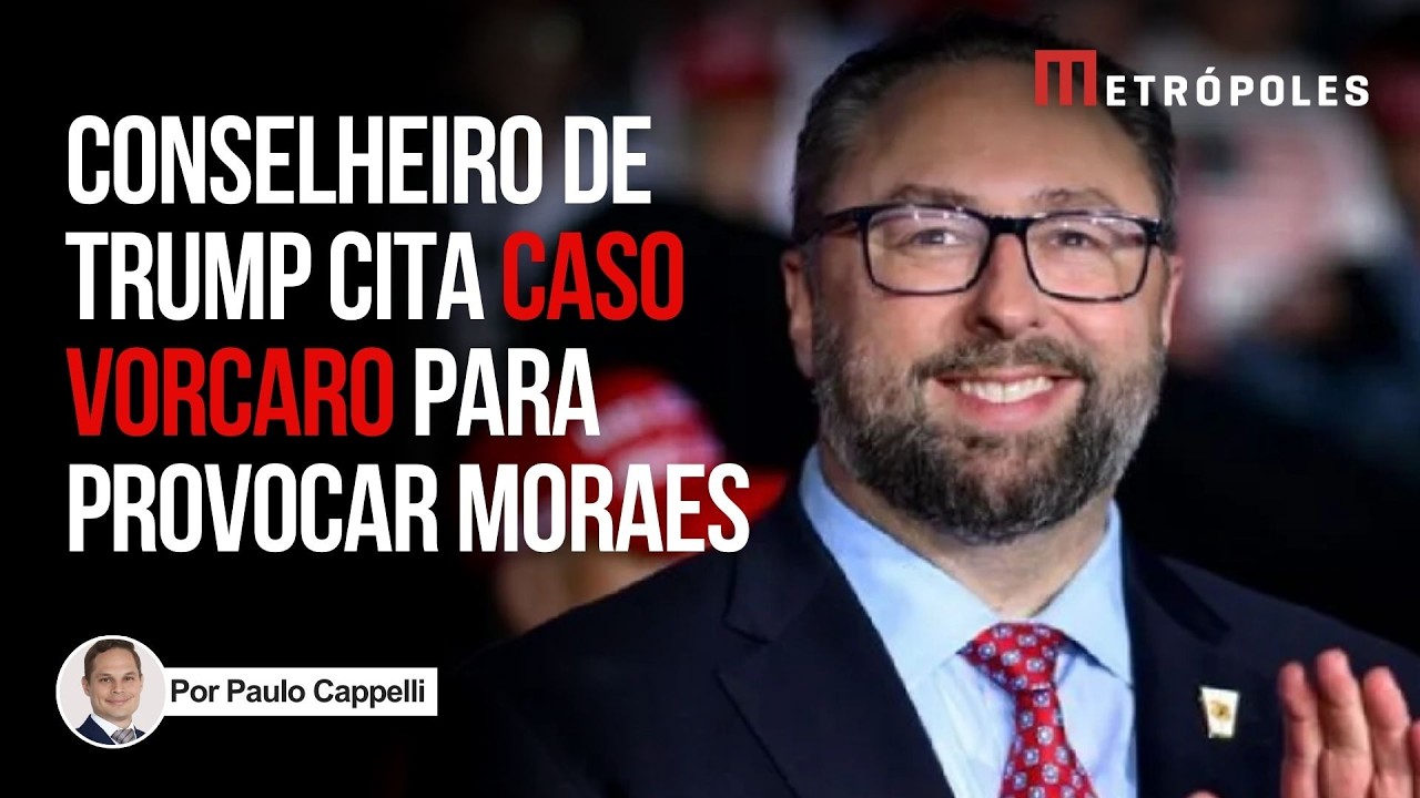 Conselheiro de Trump provoca Moraes: “Tick tock, Xandão”