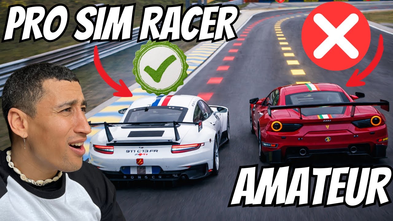 Tu veux DEVENIR un PRO SIM RACER ou rester un AMATEUR ? (Interactif SimRacing)