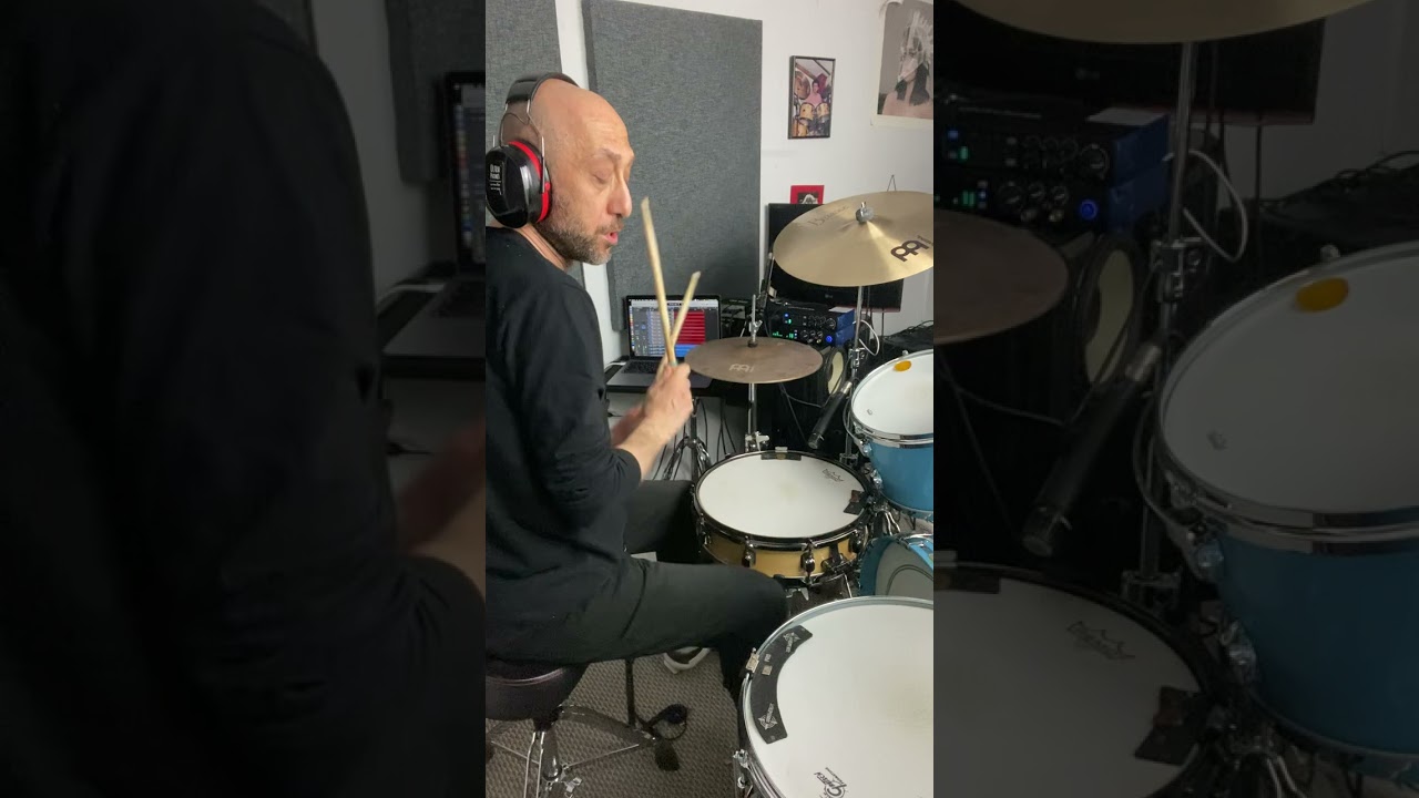 I love this funky hook! #drums #drummer #drumming #gretschdrums #meinlcymbals #studio