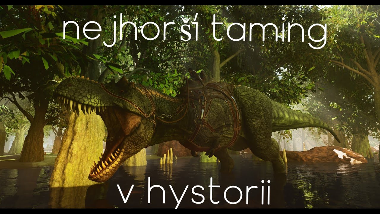 tohle je nejhorší taming v hystorie arku! (ark ascended cz/sk)