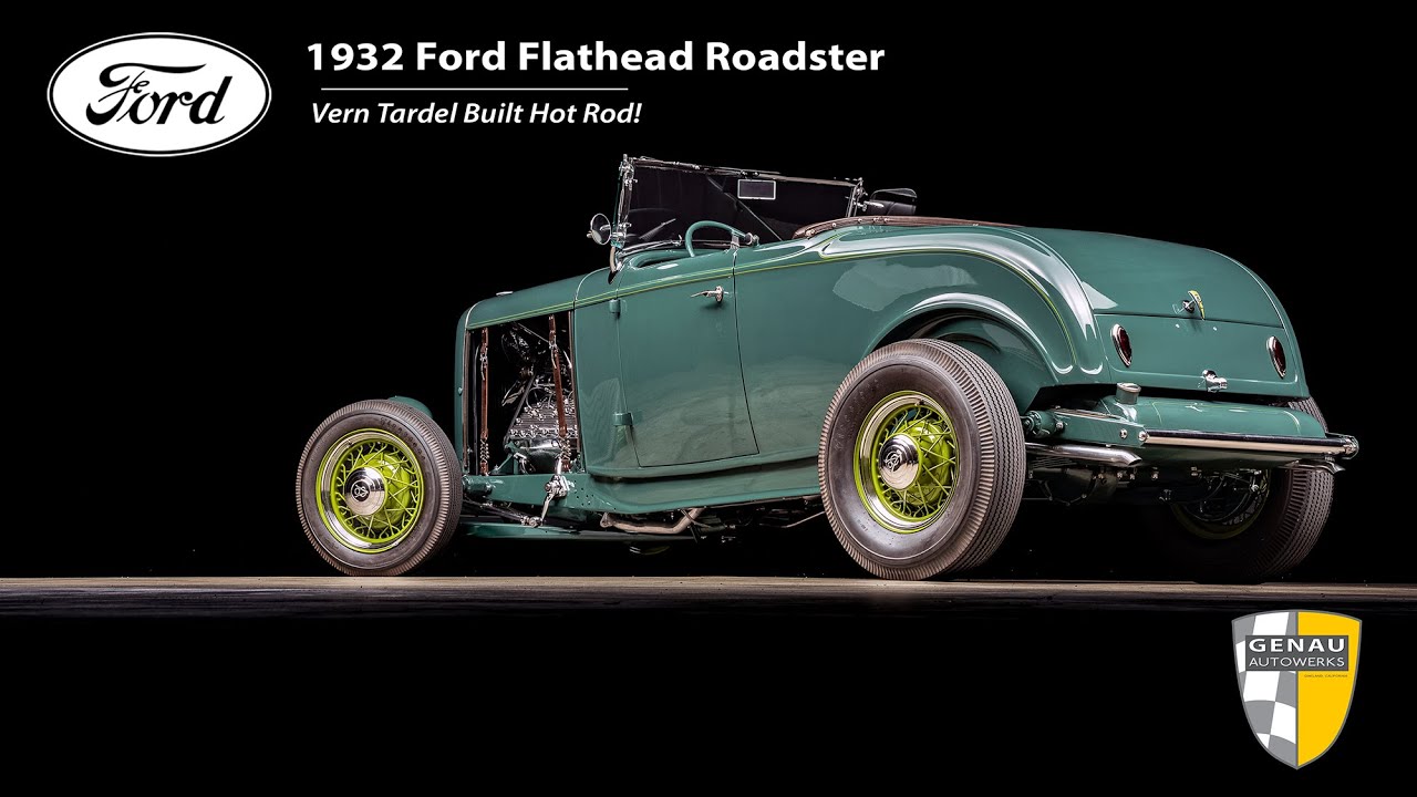 Традиционалистский хот-род! Родстер Ford Flathead 1932 года выпуска.