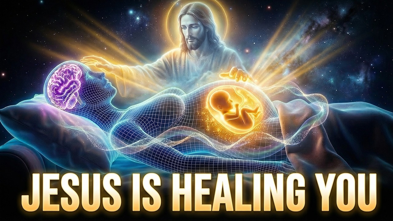 Let Jesus Heal the Wound You Never Spoke About ✨ | 432Hz + 528Hz Soul Meditation