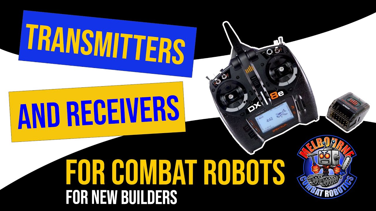 How to:  Transmitters and Receivers for your Combat Robot
