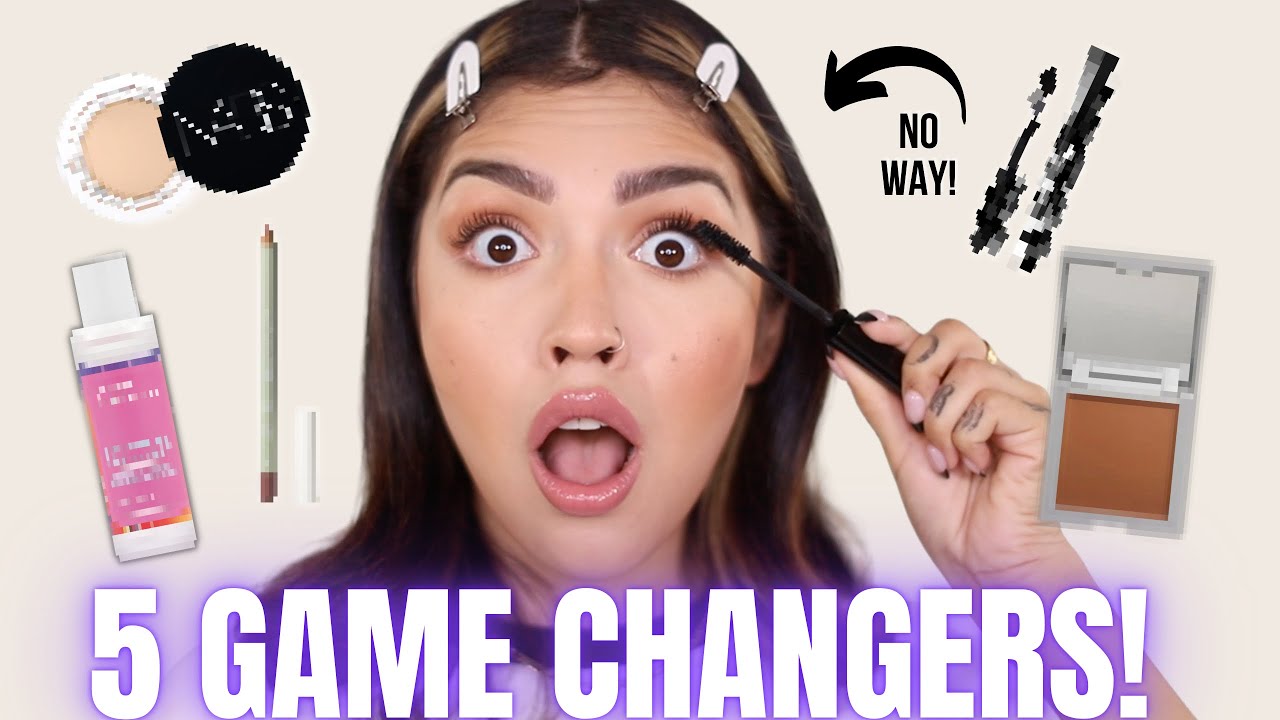 Five MAKEUP Game Changers You NEED NOW!
