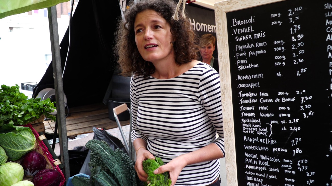 Haarlem, Netherlands weekly outdoor food market