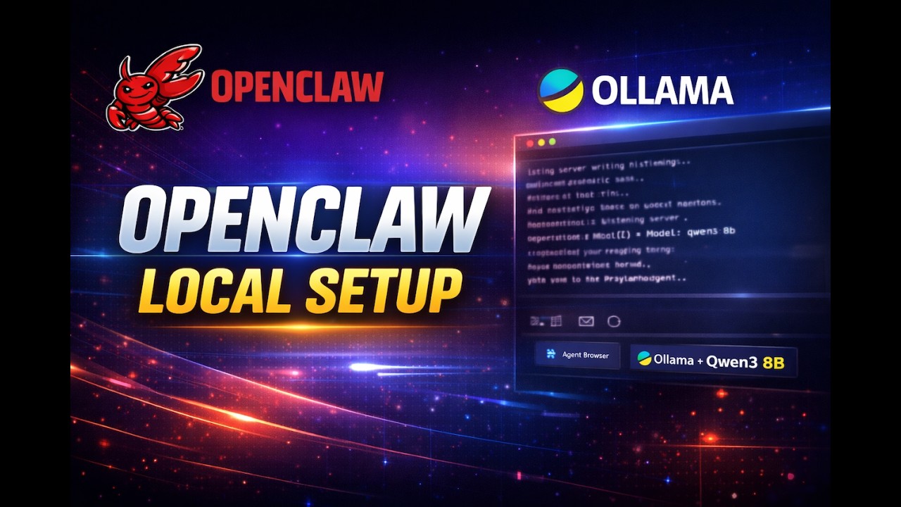 Run OpenClaw Locally with Ollama (Qwen3: 8B Setup Tutorial)