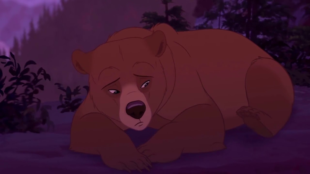 Brother bear Kenai and Koda - I thought I lost you