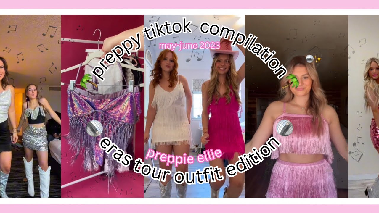 ╰ ♡ taylor swift's eras tour outfits tiktok compilation 🌟🪩💞 #2