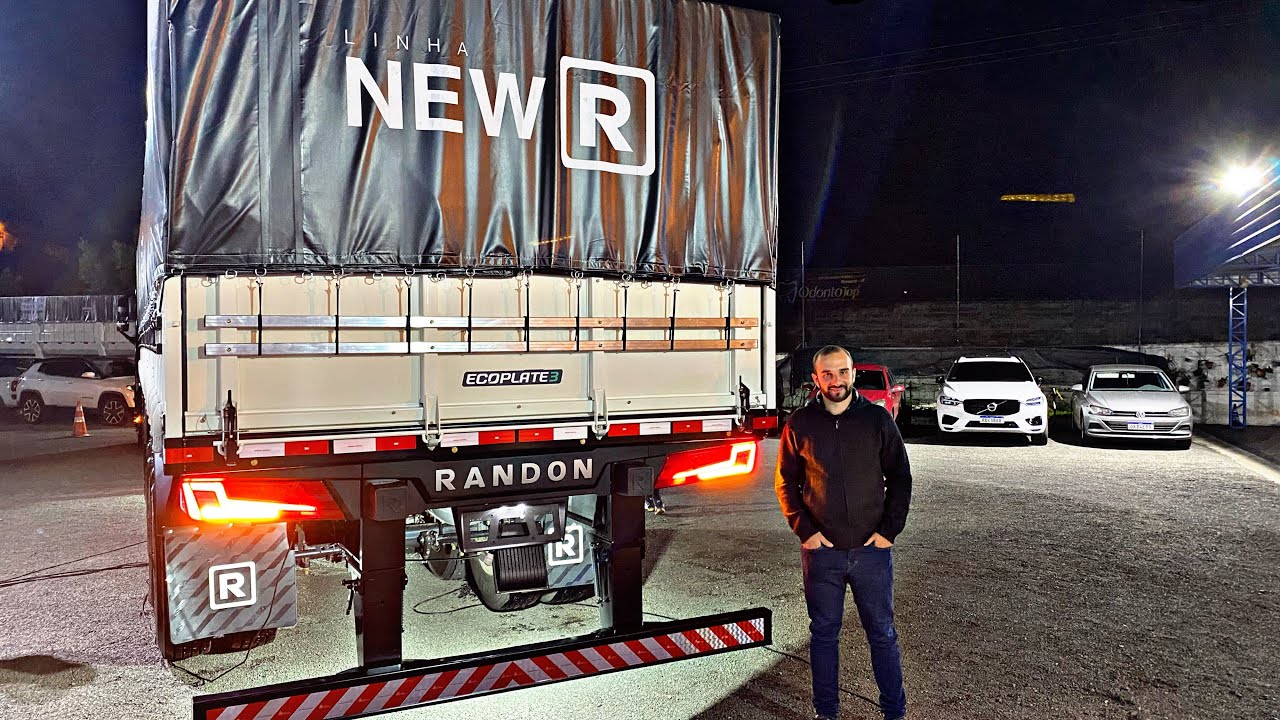 LANÇAMENTO DA NOVA LINHA NEW R E MOSTRANDO A 4 EIXO RANDON DE FÁBRICA 🥰