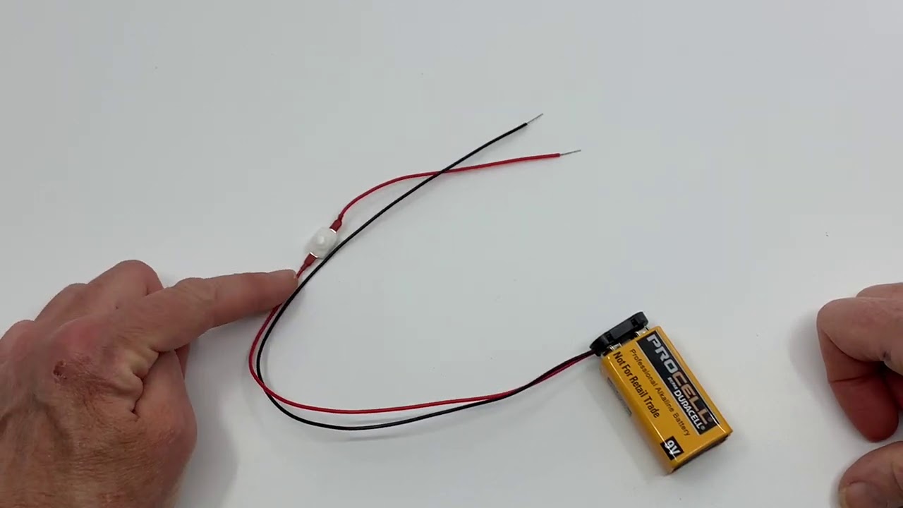 Battery Snap with Switch for LED Lights