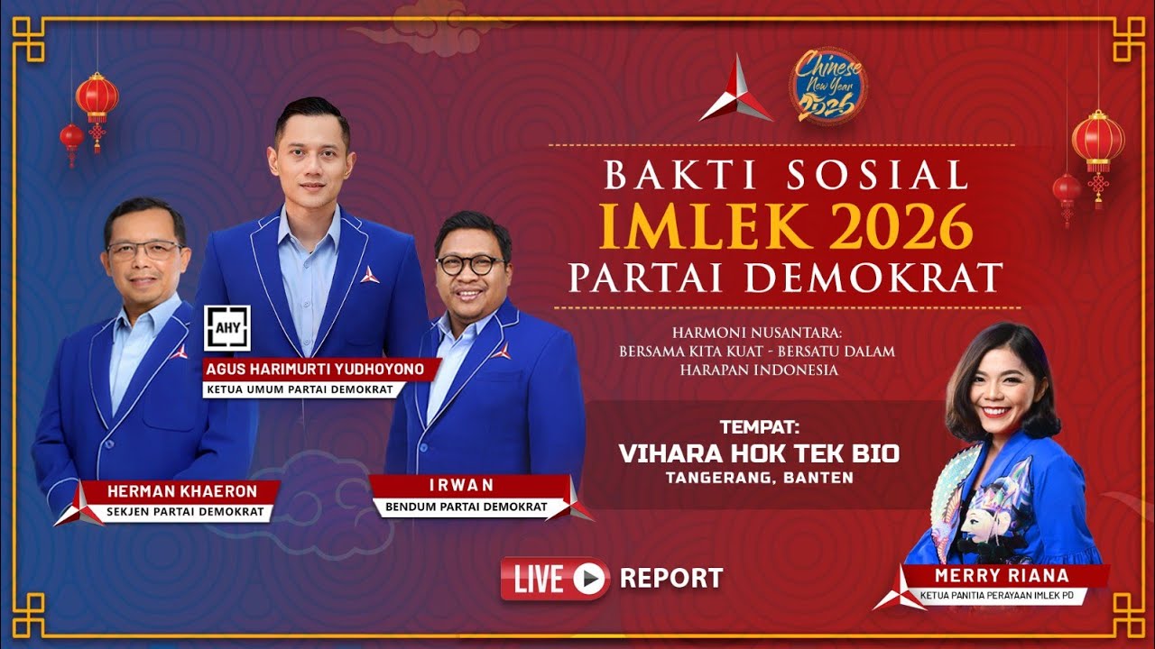 Partai Demokrat is live