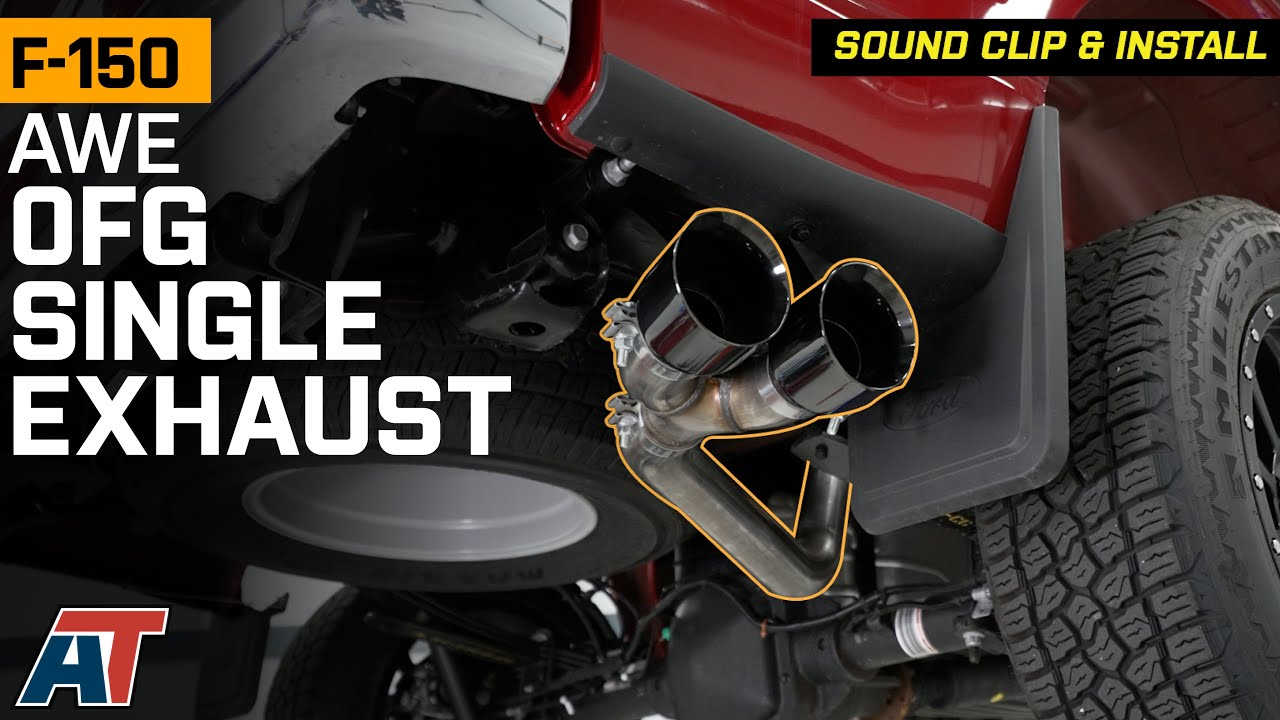 2021-2025 3.5L EcoBoost F-150 AWE 0FG Single Exhaust System Review & Sound Clip