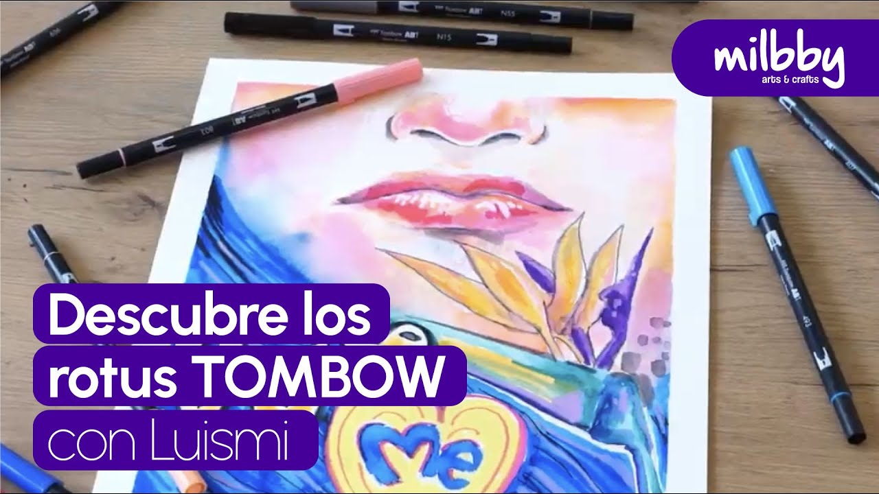 Dale un giro a tu arte con ROTULADORES TOMBOW | Milbby