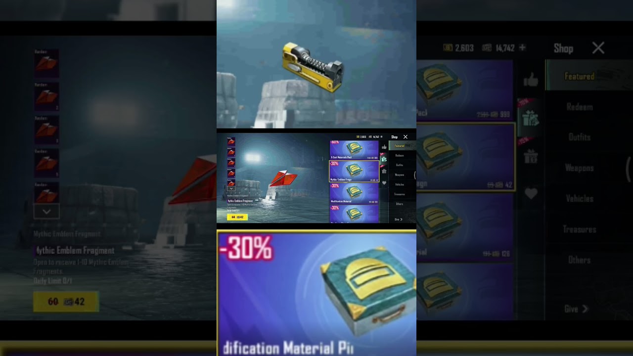 Day 2 - Modification Materials Piece Packs