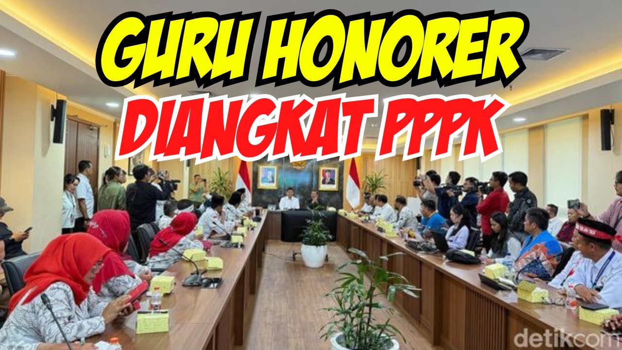 KABAR GEMBIRA!!! Istana Respon Tuntutan Guru Honorer Diangkat Jadi PPPK