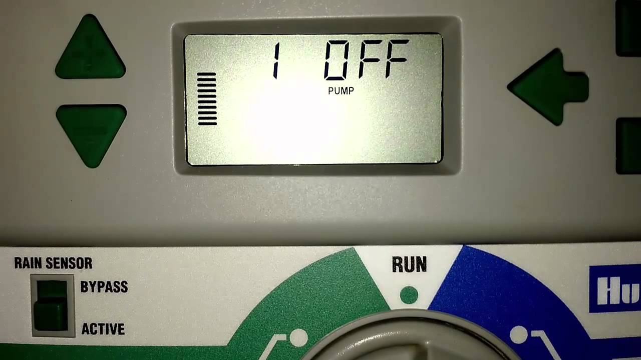 How to set a Hunter Pro-C Lawn Sprinkler Controller