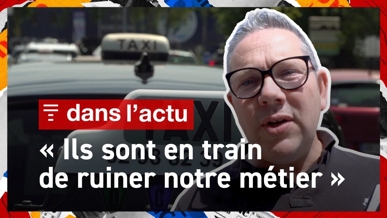 Taxis en colère en Bretagne : gros blocages et circulation paralysée !