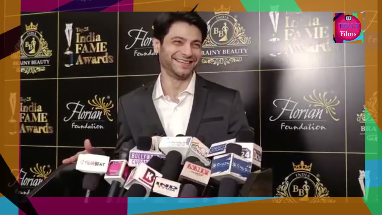 Famous Tv Actor Mishal Raheja Get India Fame Awards 2021