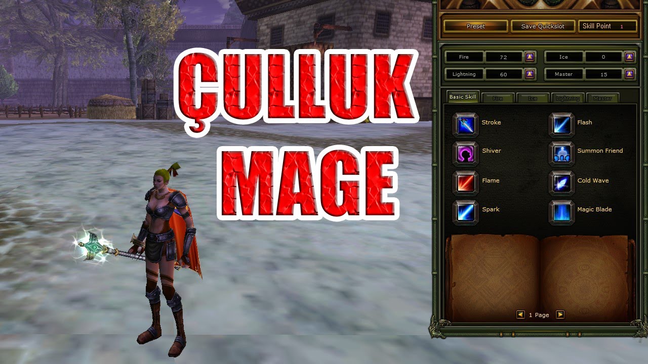 Knight Online Etkinlik ve PK İ&ccedil;in &Ccedil;ulluk Linen FR Mage Rehber (Skill, Stat, İtem) Zero Serveri 2025