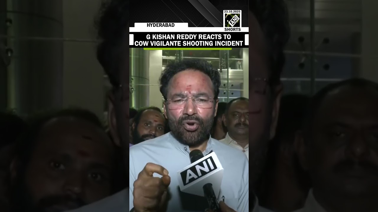 &lsquo;Police colluding with mafias&rsquo;: Union Min G Kishan Reddy reacts to cow vigilante shooting incident