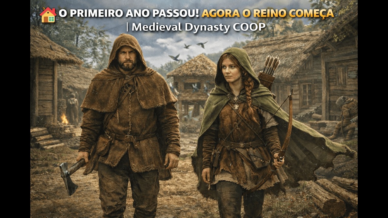 🏡 O PRIMEIRO ANO PASSOU! AGORA O REINO COMEÇA | Medieval Dynasty T1: E6