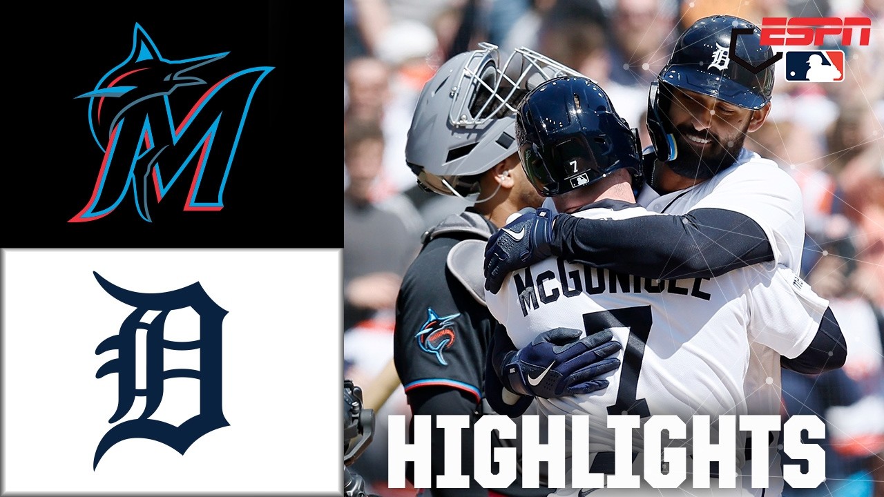 Miami Marlins vs. Detroit Tigers | Full Game Highlights | ESPN MLB