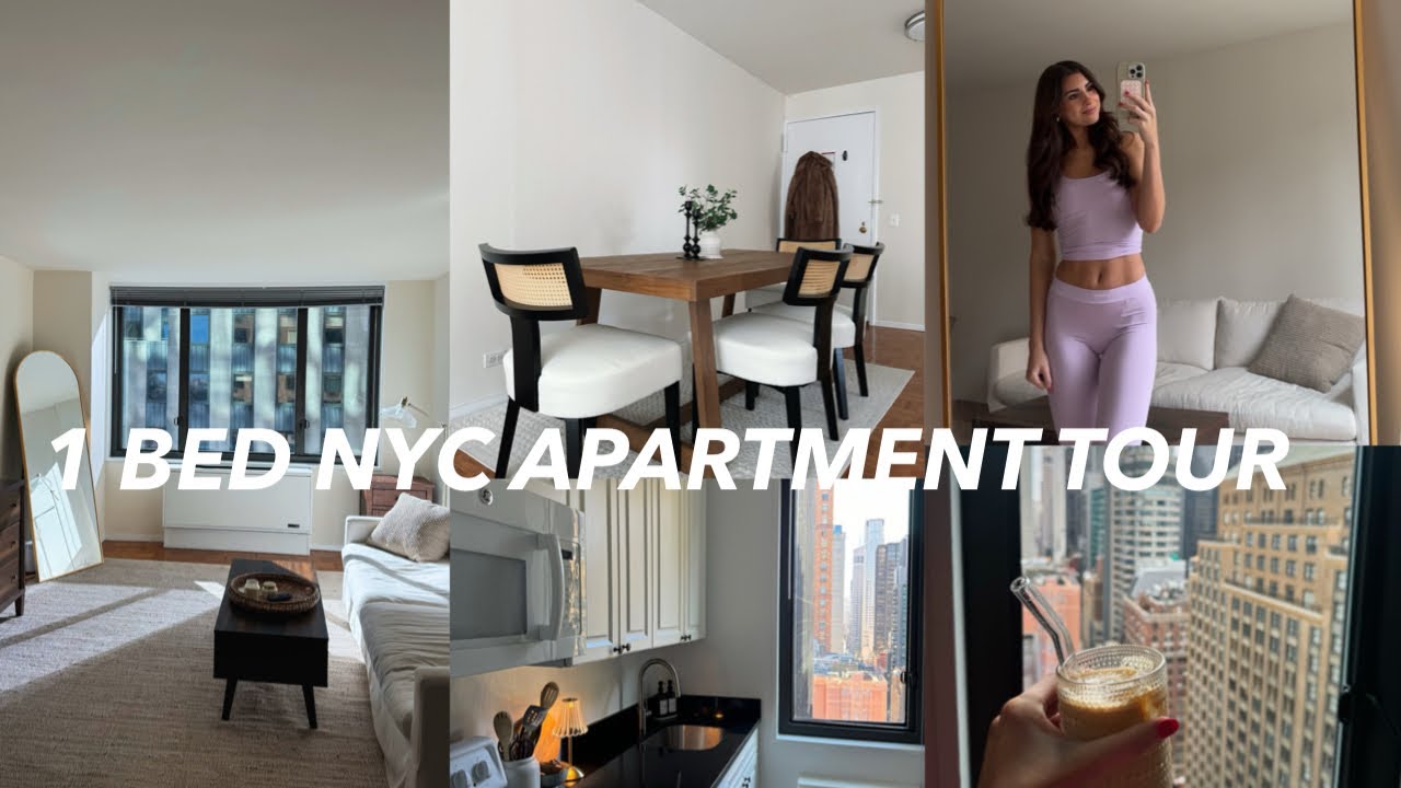 Moving vlog + new 1 bedroom NYC apartment tour!