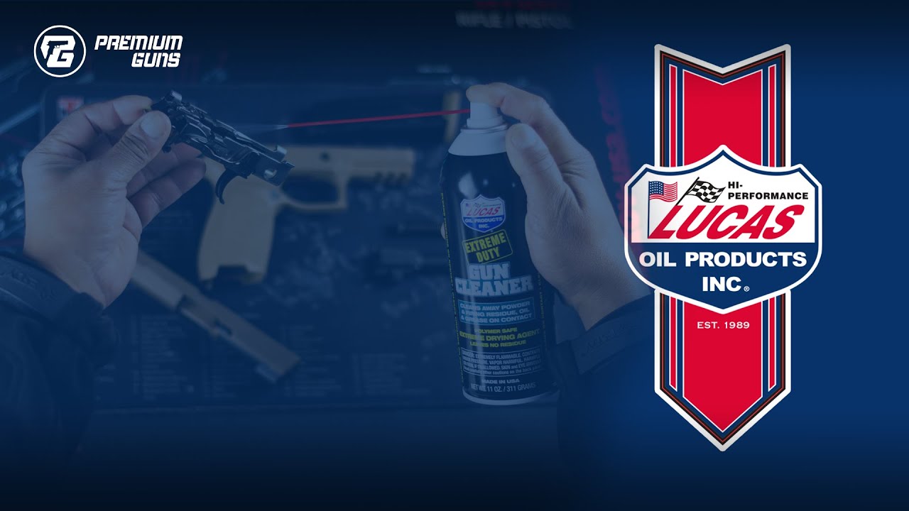 Limpieza y mantenimiento de pistolas con Lucas Oil