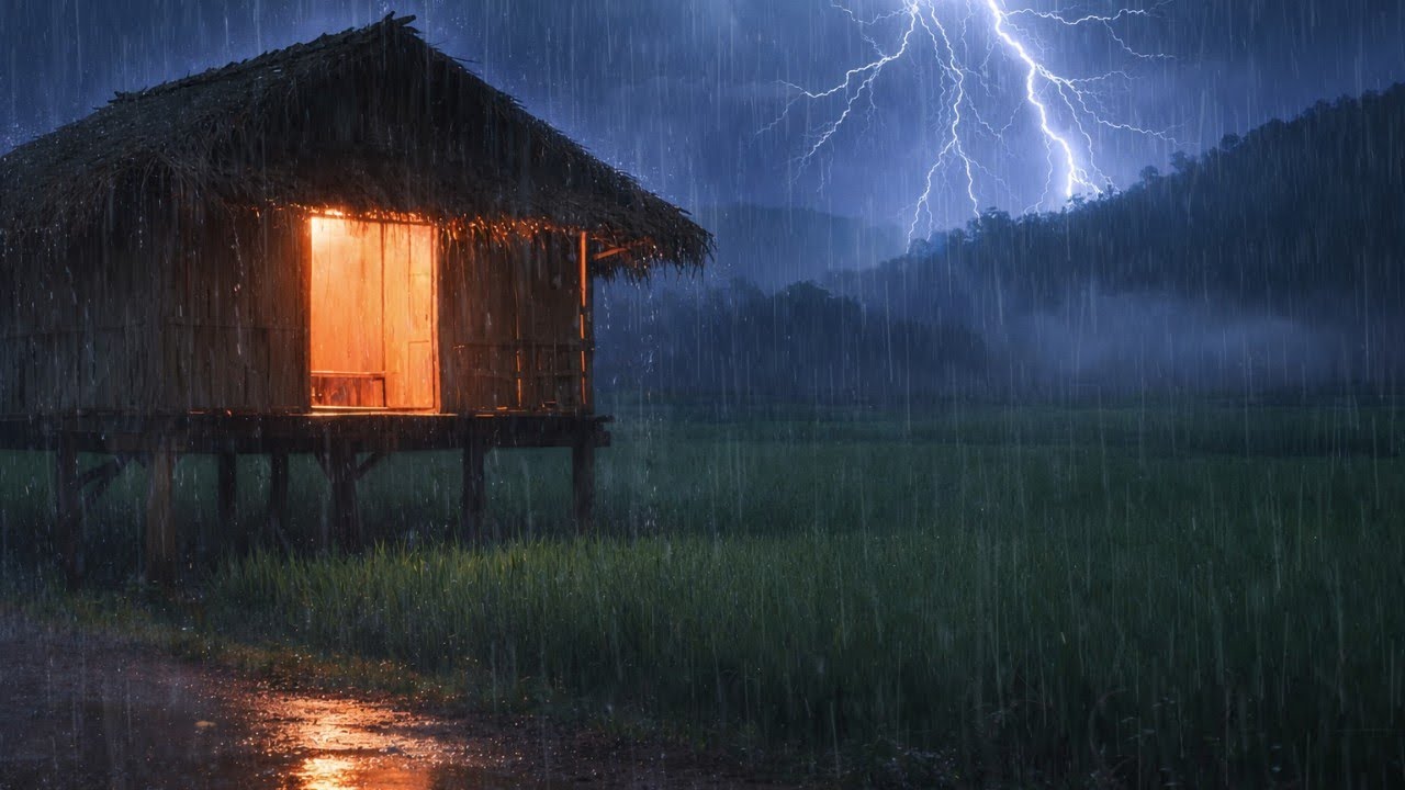 Cozy Rain Night Ambience – Soft Rain Sounds for Better Sleep