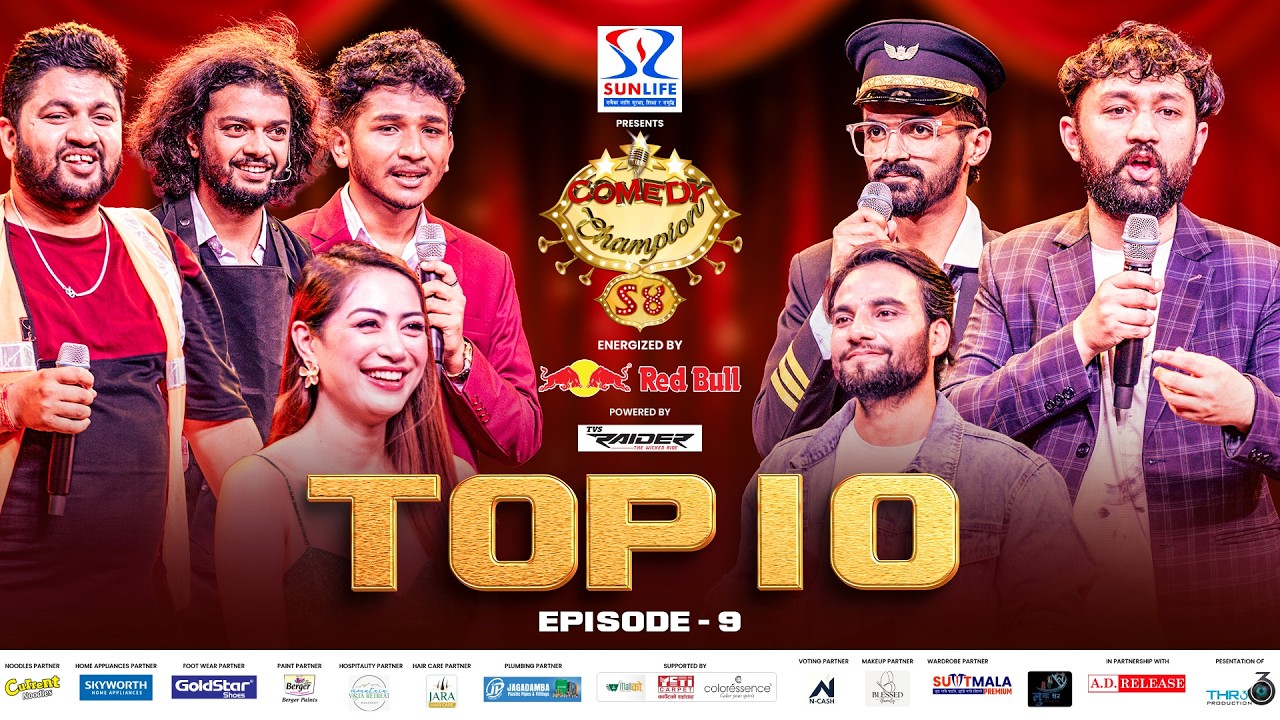 Comedy Champion Season 4 | Top 10 | Episode 9 | Jitu Nepal, Reecha Sharma, Buddhi, Bishal