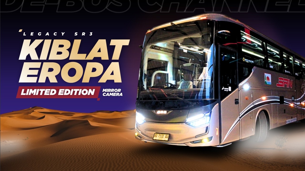 SAN BIKIN SPEK COSTUM? Legacy SR3 Neo Panorama Limited Edition | Rilisan Karoseri Laksana