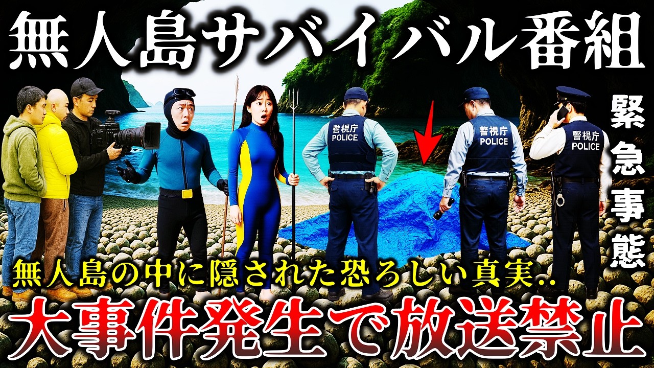 【怖い話】※ロケ中止でお蔵入り..某番組「無人島サバイバル生活」の撮影ロケ中に恐ろしい事件が発生して緊急事態で放送禁止になった恐怖のロケ現場！【ゆっくり解説】