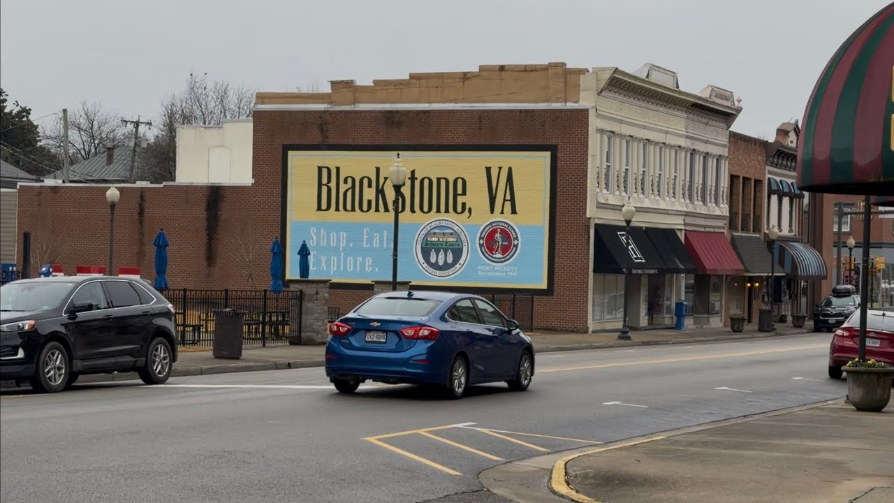 Antique shopping in Blackstone Virginia.